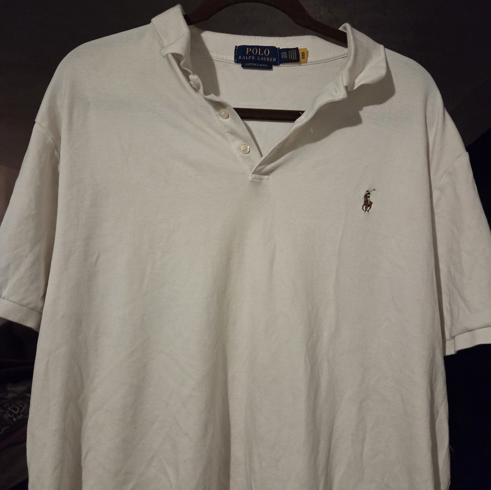 Polo by Ralph Lauren Classic White Polo Shirt